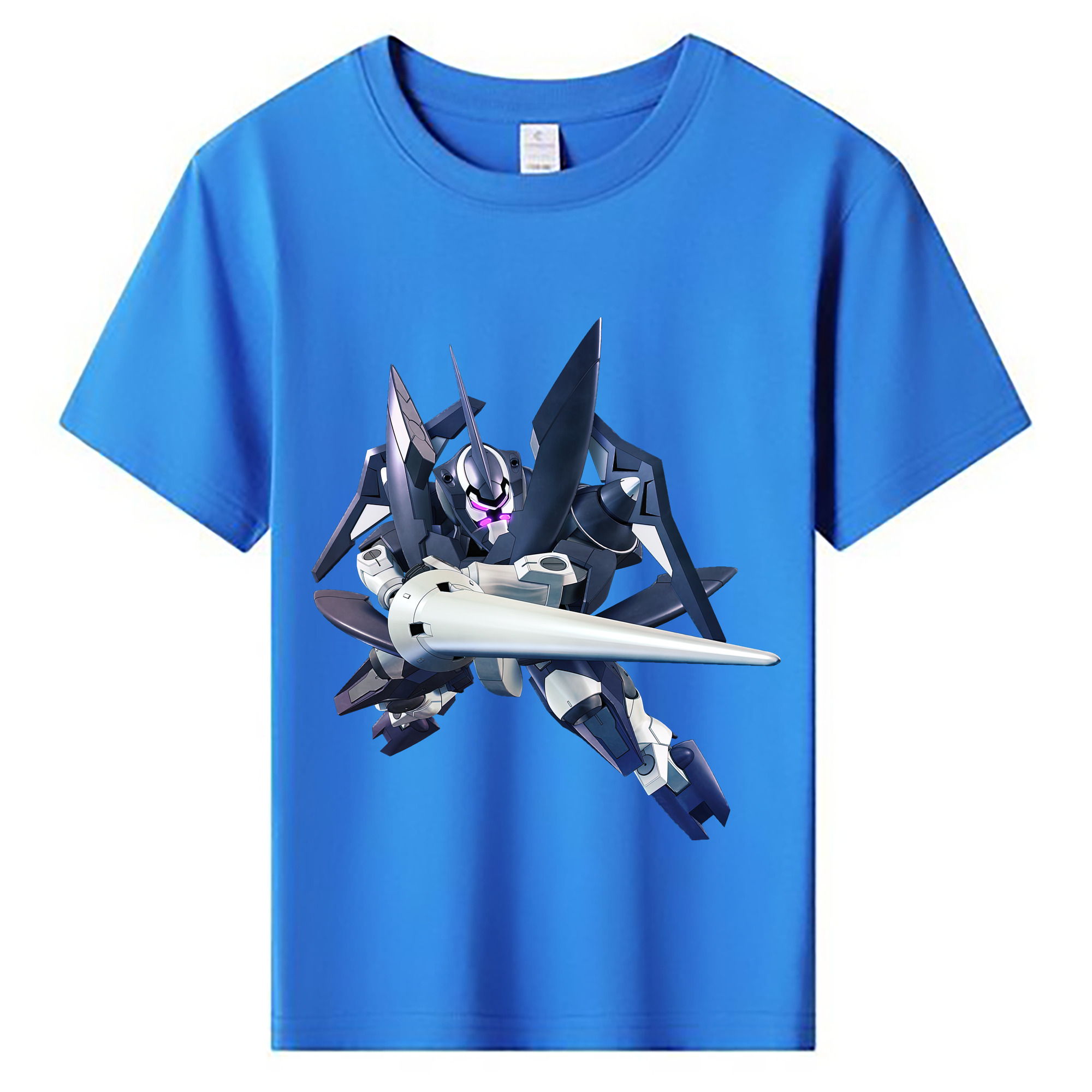 （画像用） 機動戦士ガンダム Mobile Suit Gundam 綿100％キッズTシャツ（フロントプリント）